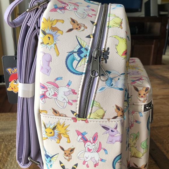 Eevee Watercolor mini backpack loungefly main image 5
